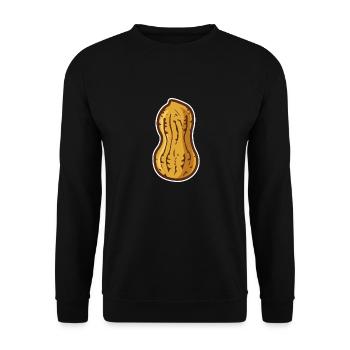 T-shirt graphique Peanut, imprimé Nut, graphique Peanut - Sweat-shirt Unisexe - noir - Devant - Alina (178cm) & Michal (187cm)