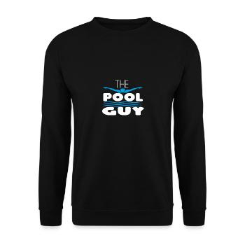 The Pool Guy - Unisex Pullover - Schwarz - Vorne - Alina (178cm) & Michal (187cm)