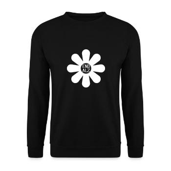 Graphique de sensibilisation à la maladie d'Alzheimer, Go Purple pour - Sweat-shirt Unisexe - noir - Devant - Alina (178cm) & Michal (187cm)