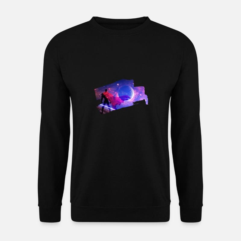 Space - Unisex Pullover - Schwarz