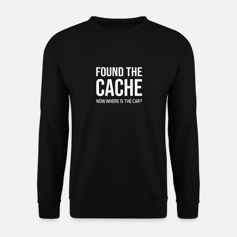 Geocaching - Sweat-shirt Unisexe - noir