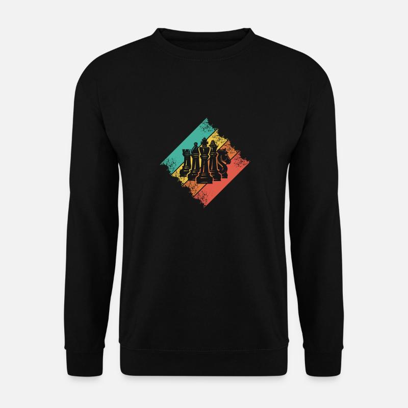 Schach - Unisex Pullover - Schwarz