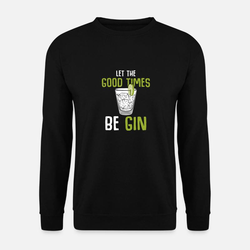 gin - Unisex Sweatshirt - black
