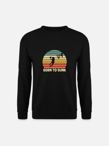Né à dunk - Sweat-shirt Unisexe - noir