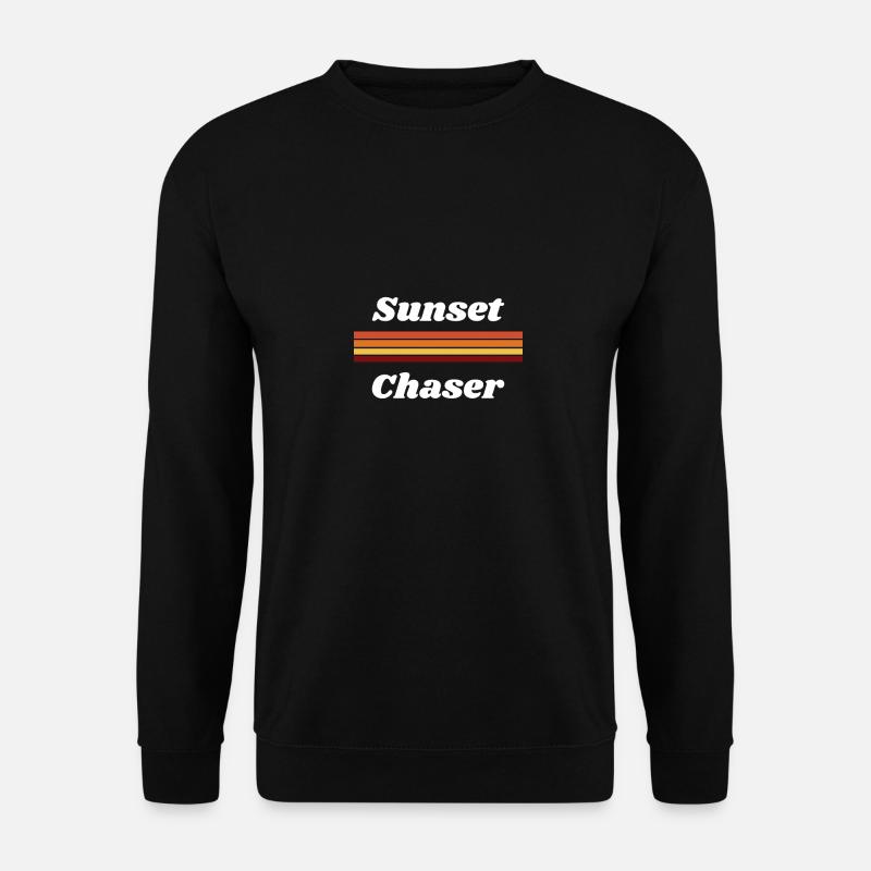 Sunset Chaser - Unisex Sweatshirt - black