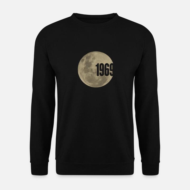 50 Jahre Apollo 11, 1969 Mondlandung - Unisex Pullover - Schwarz