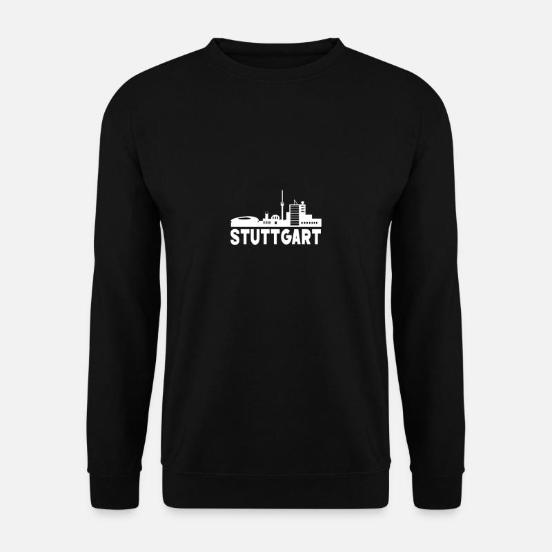 Stuttgart Skyline - Unisex Pullover - Schwarz