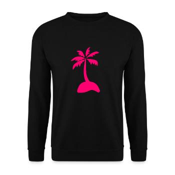 Pink island - Unisex Pullover - Schwarz - Vorne - Alina (178cm) & Michal (187cm)