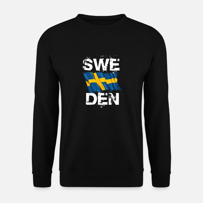 Sweden - Unisex Sweatshirt - black