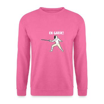 Lustig Fechten Spruch Fechter Fechtkunst Geschenk - Unisex Pullover - Pink - Vorne