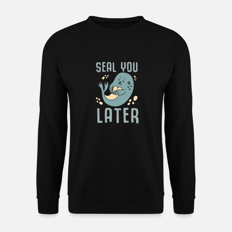 seal - Unisex Sweatshirt - black