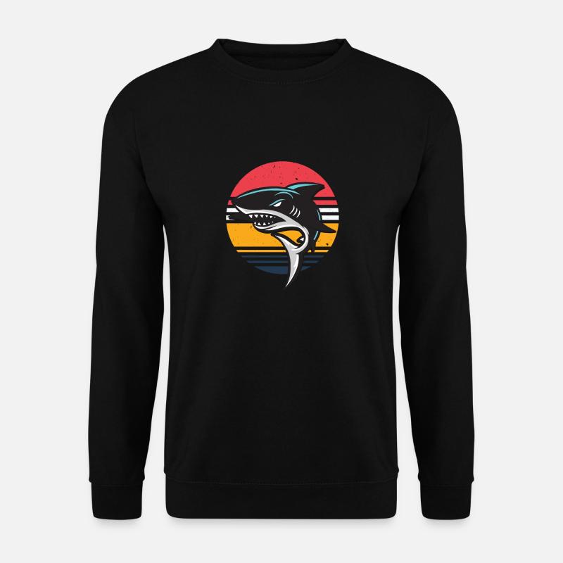 Shark - Unisex Pullover - Schwarz