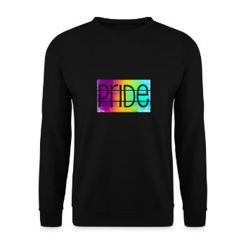 Gay Pride - Sweat-shirt Unisexe - noir - Devant - Alina (178cm) & Michal (187cm)