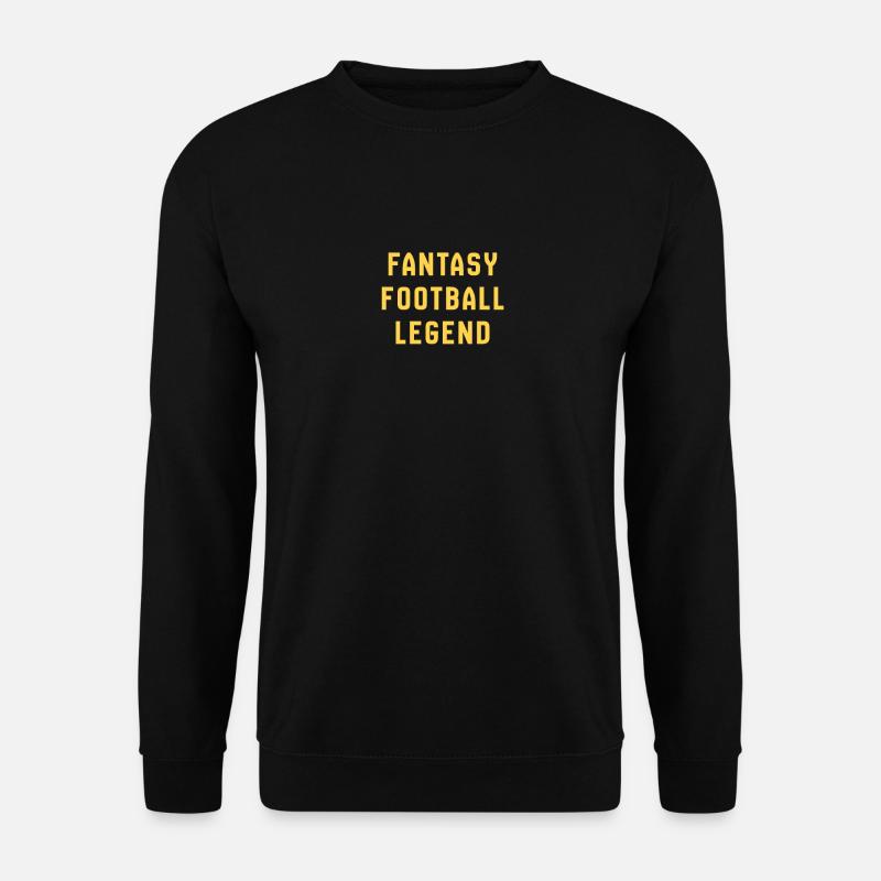 Fantasy-Fußball-Legende - Unisex Pullover - Schwarz
