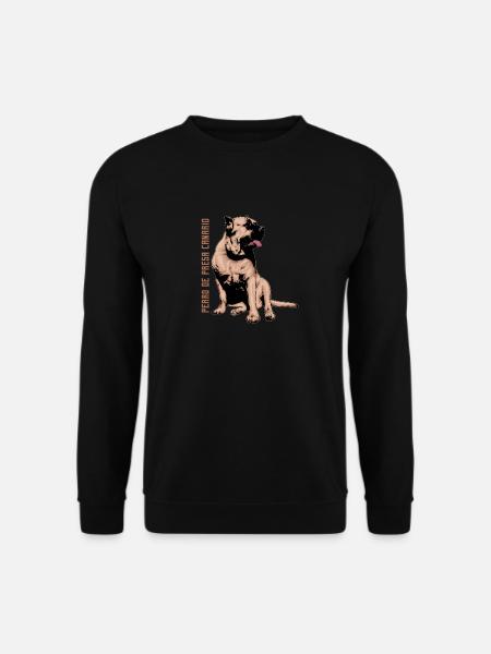 Perro De Pressa Canario Dogo Canario - Unisex Pullover - Schwarz