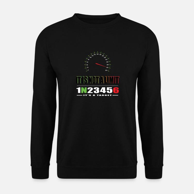 Motorrad Straßenmotorrad Superbike Geschenk - Unisex Pullover - Schwarz