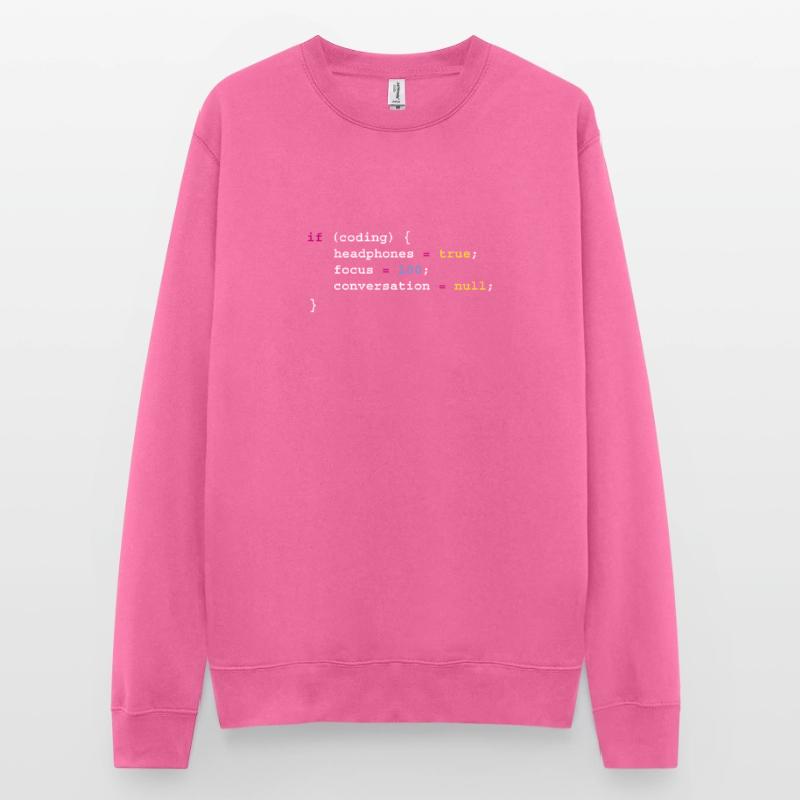 Programmation en cas de codage du casque, programmation Sweat-shirt Unisexe