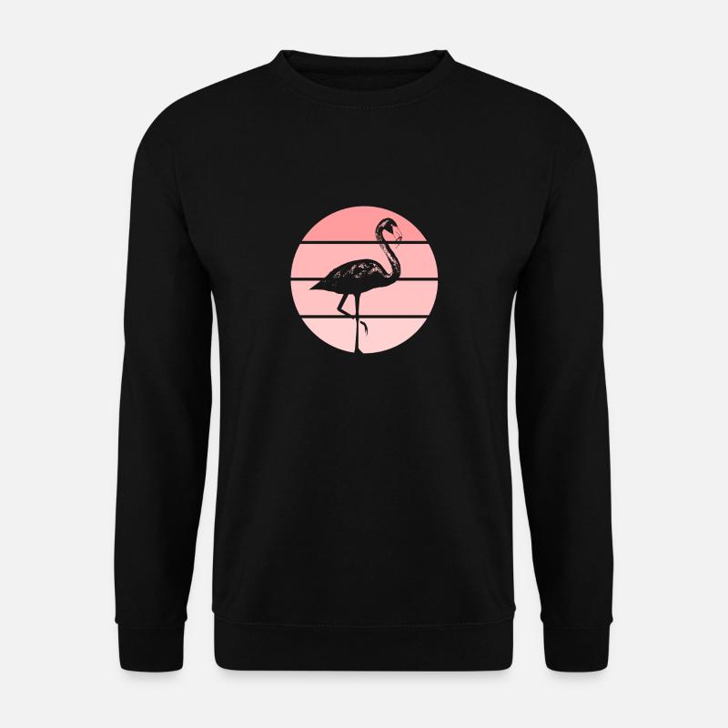 flamingo - Unisex Sweatshirt - black