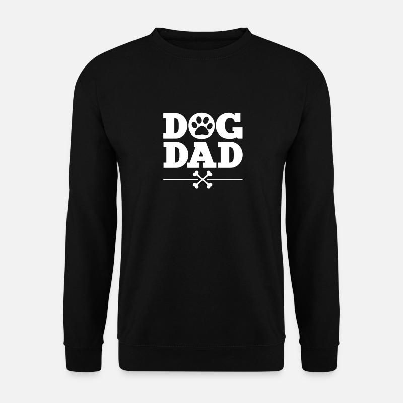 Dog Dad - Unisex Pullover - Schwarz