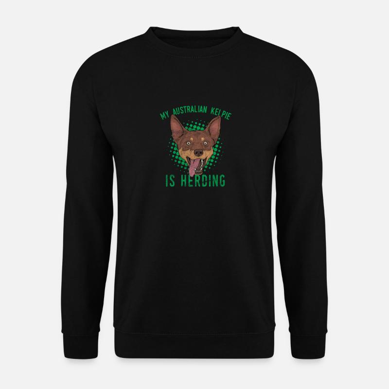 Australian kelpie - Unisex Sweatshirt - black