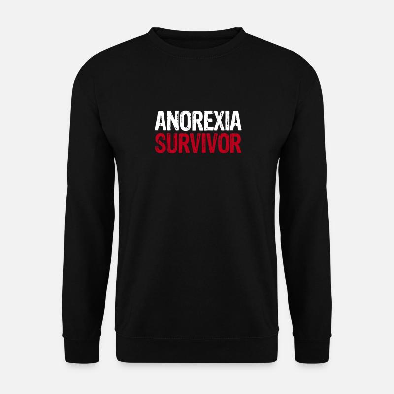 Anorexia Survivor - Unisex Sweatshirt - black