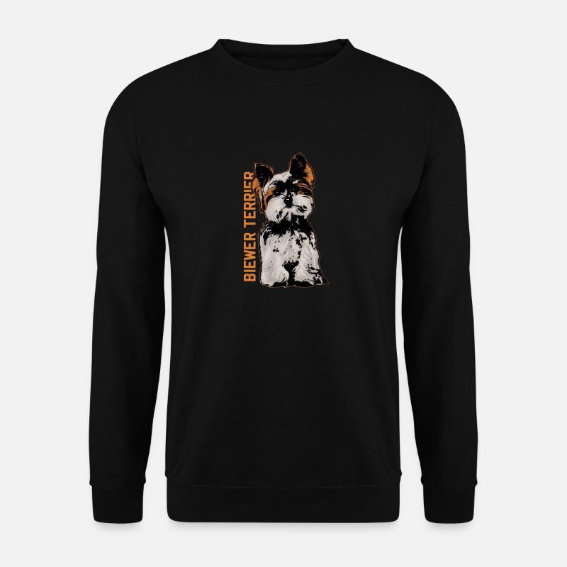 Biewer Terrier - Unisex Pullover - Schwarz
