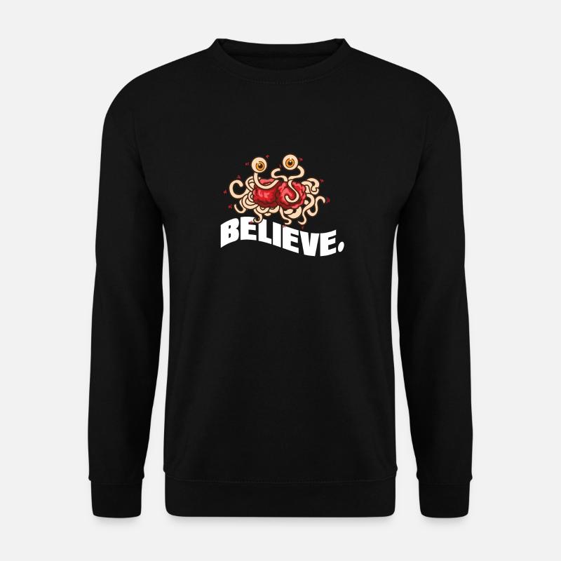 Spaghetti Monster Pastafarianism Pastafari - Unisex Sweatshirt - black