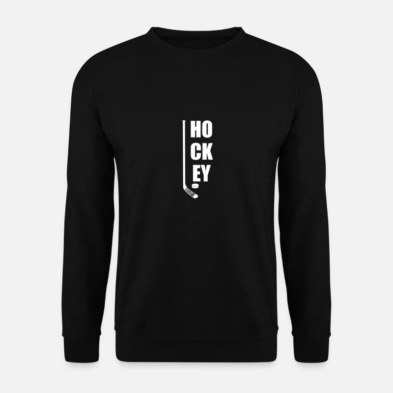 Eishockey Hockey - Unisex Pullover - Schwarz