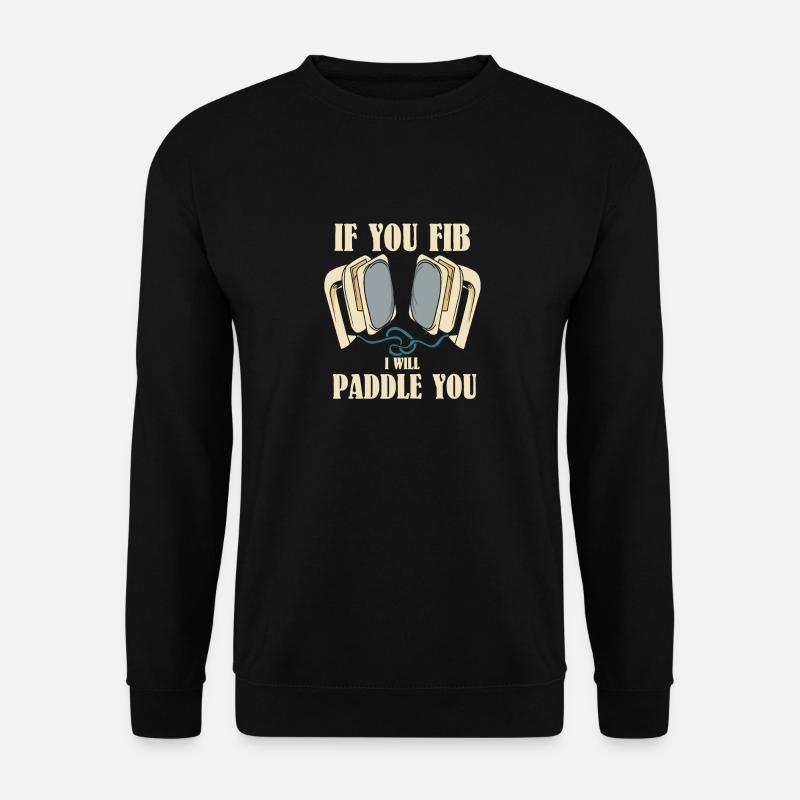 EMT / PARAMEDIC: I Will Paddle You - Unisex Pullover - Schwarz