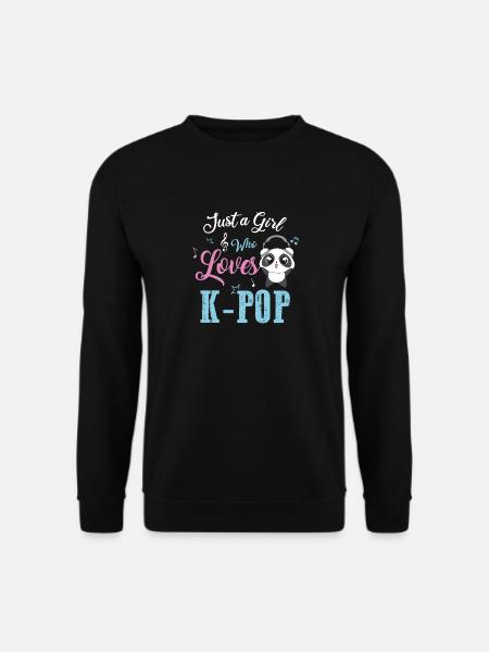 kpop band girl fan - Unisex Sweatshirt - black