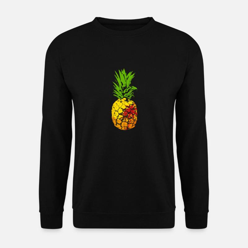Pineapple Beach Ananas - Unisex Pullover - Schwarz