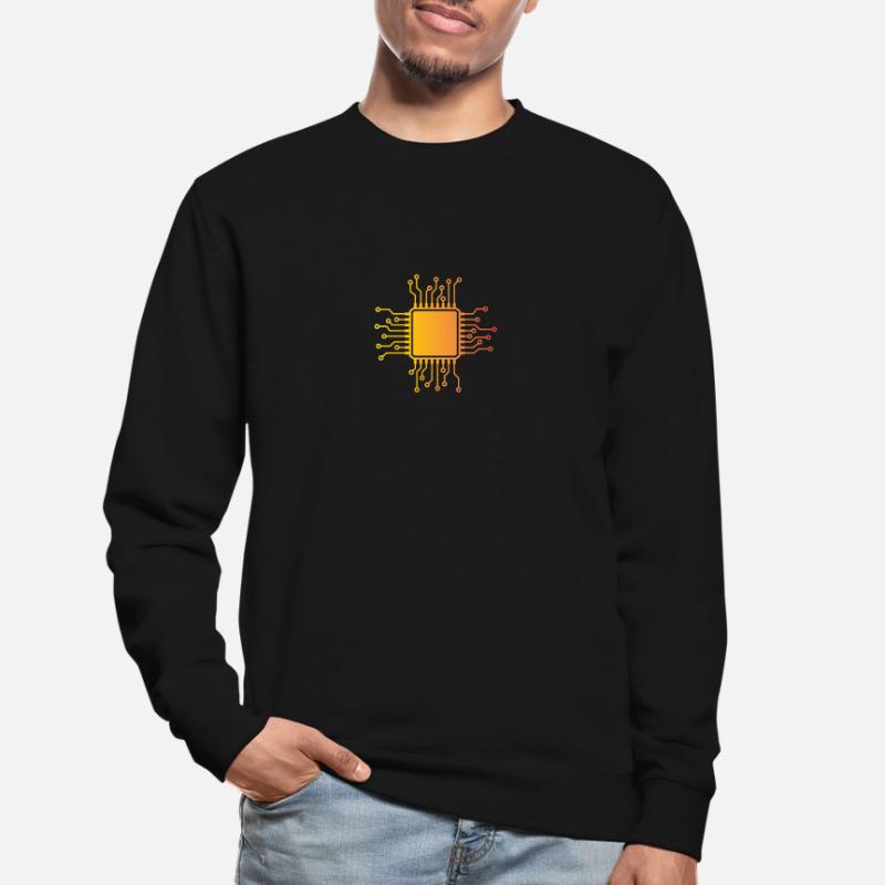 Computer Scientist Admin Hardware CPU Sweat-shirt Unisexe