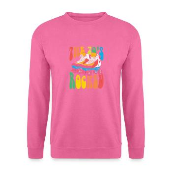 70s Seventies 1970's Costume - Unisex Sweatshirt - pink - Front