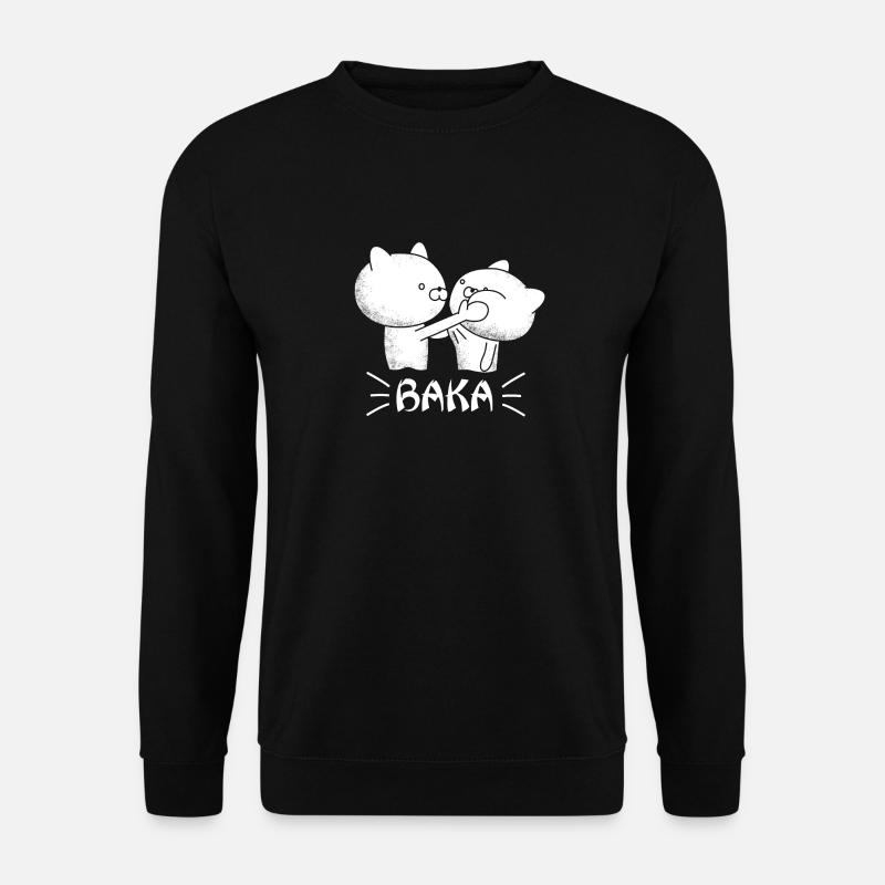 Baka Anime Spruch Japan - Unisex Pullover - Schwarz