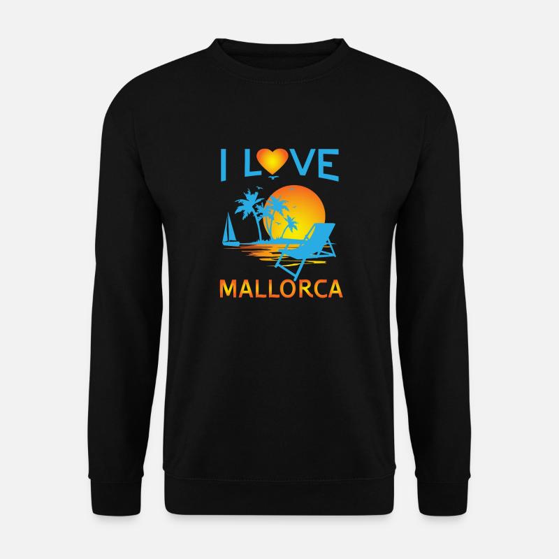 I love Mallorca - Unisex Sweatshirt - black
