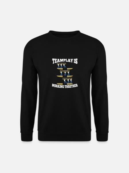 Teamplay Shirt - Unisex Pullover - Schwarz