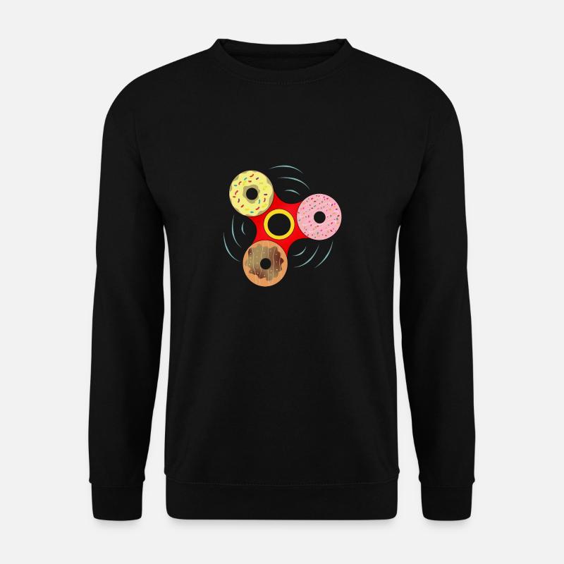 Donut spin - Unisex Sweatshirt - black