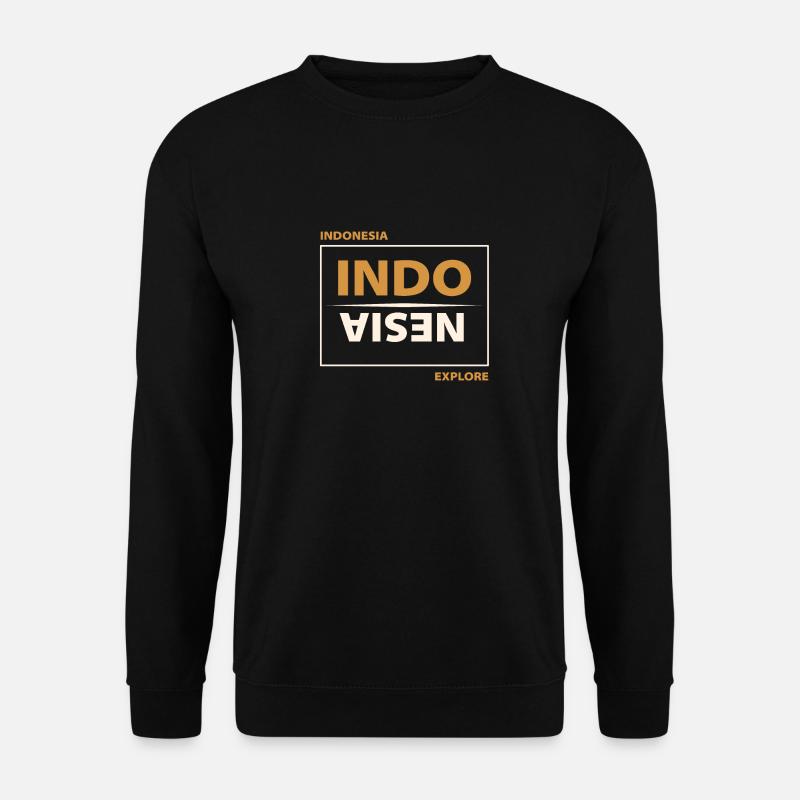 Indonesien - Unisex Pullover - Schwarz