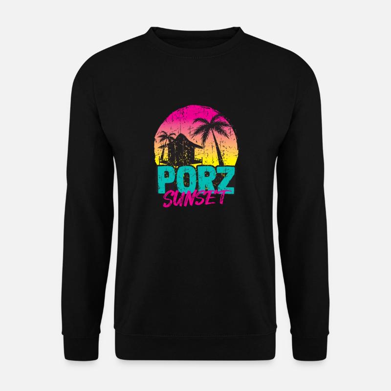Porz Finkenberg - Unisex Pullover - Schwarz