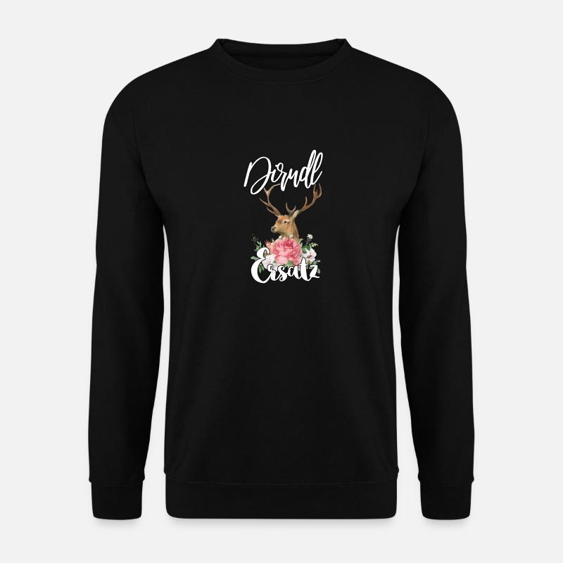 Dirndl replacement - Unisex Sweatshirt - black