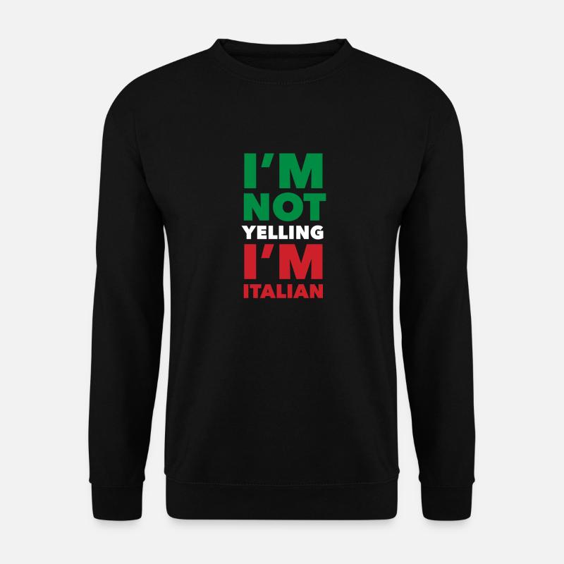 Funny Italian Gift - Unisex Sweatshirt - black