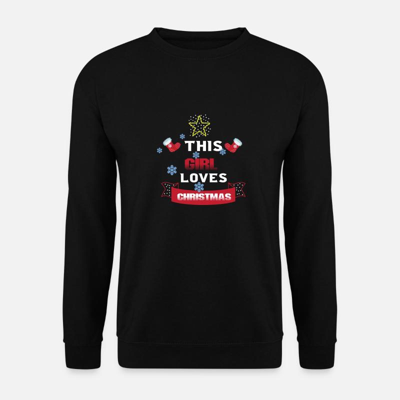 Weihnachten - Unisex Pullover - Schwarz