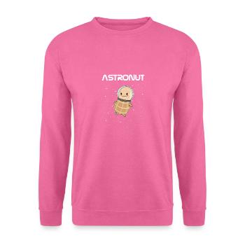 Astronaute arachide astronaute espace - Sweat-shirt Unisexe - rose - Devant