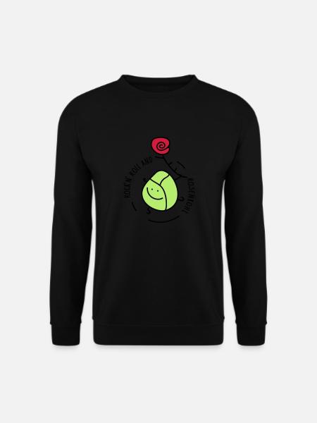 Rock and Roll - Unisex Pullover - Schwarz