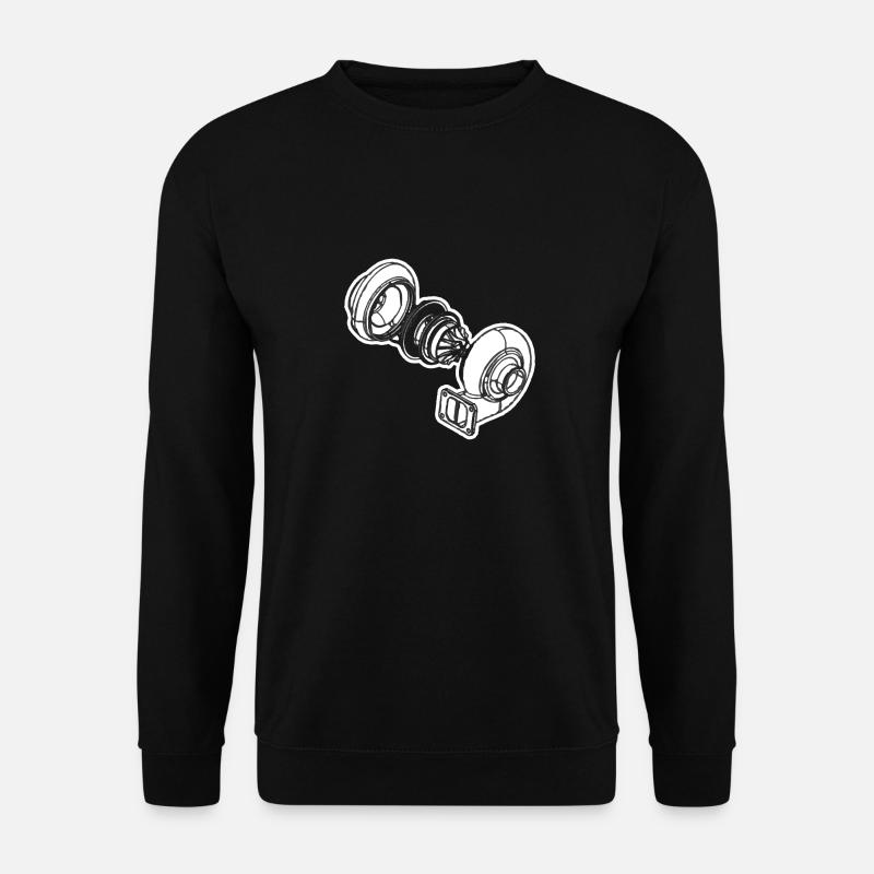 Turbo Tuning Turbolader Boost Autotuning - Unisex Pullover - Schwarz