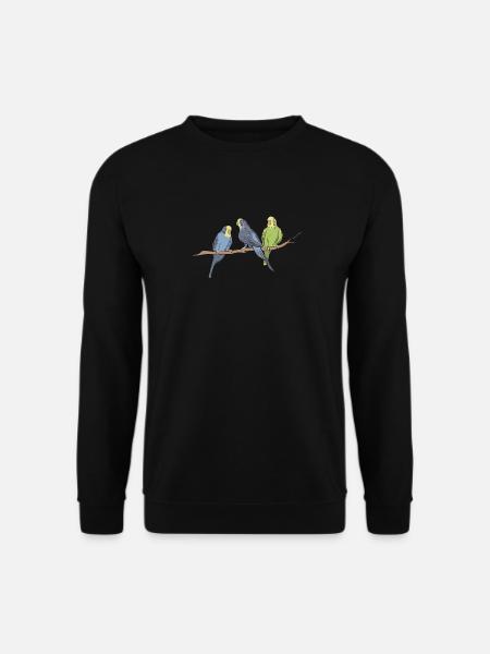 Perruche perruche perruche - Sweat-shirt Unisexe - noir