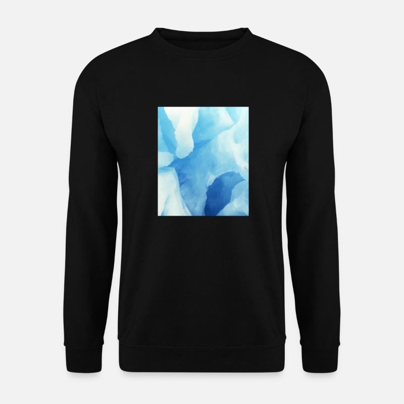 Gletscherhöhle - Unisex Pullover - Schwarz