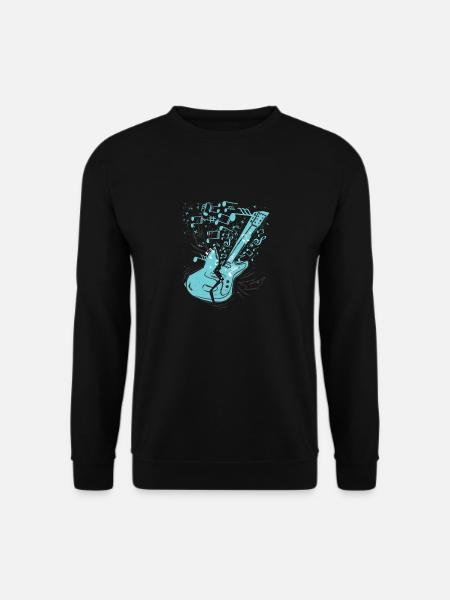Music guitar - Unisex Sweatshirt - black