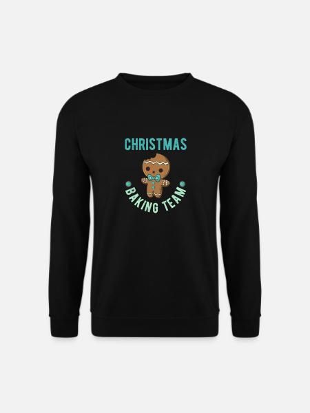 Christmas Back Team - Unisex Sweatshirt - black