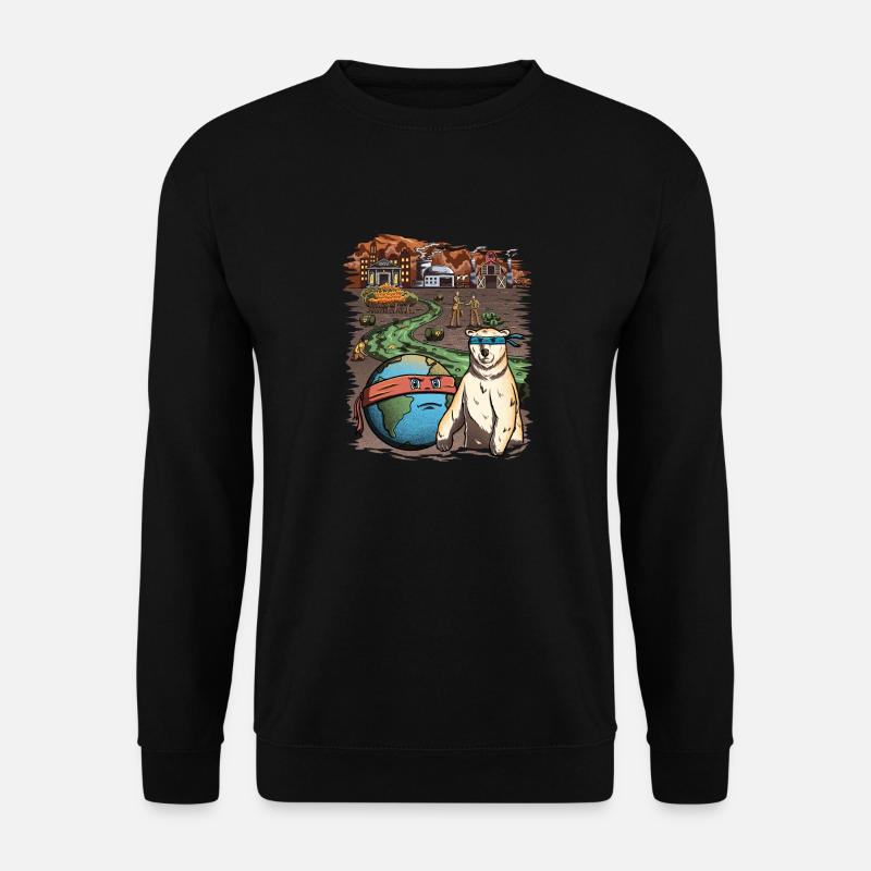 Save the world! - Unisex Sweatshirt - black